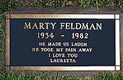 Marty Feldman Grave
